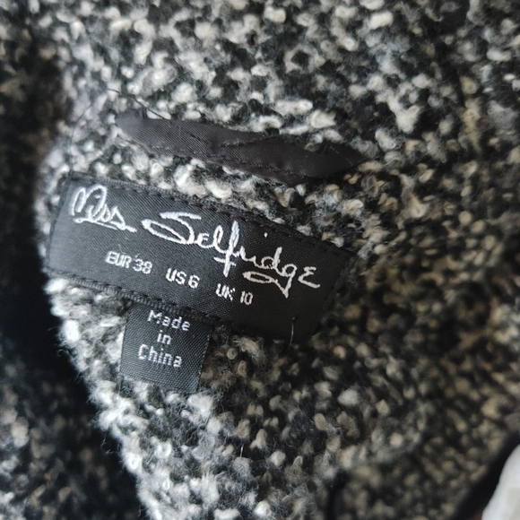 Miss Selfridge Belted Coat - Picture 3 of 11